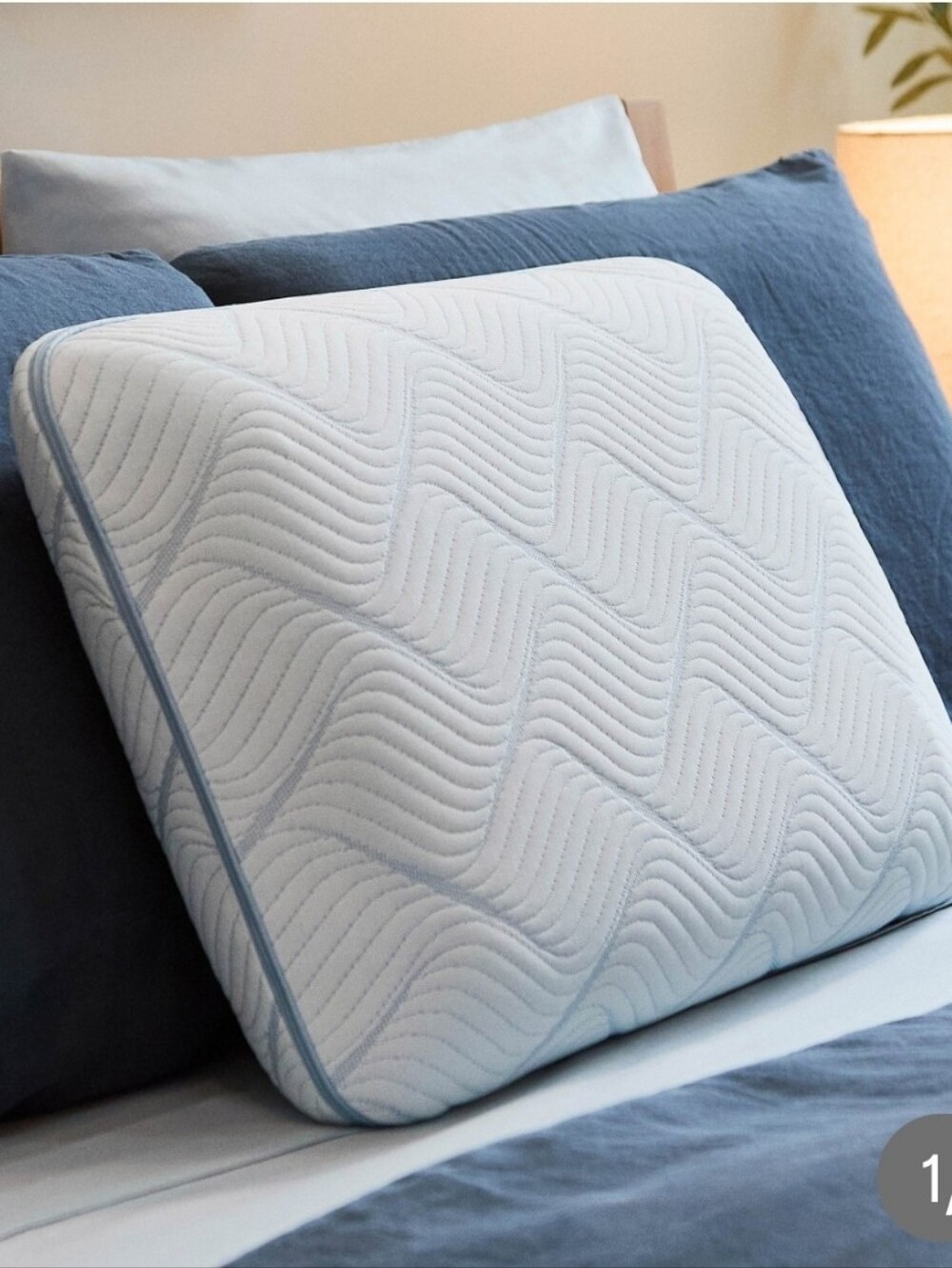 (6)Serenity By Tempur Pedic Frost Cooling Memory Foam Pillow